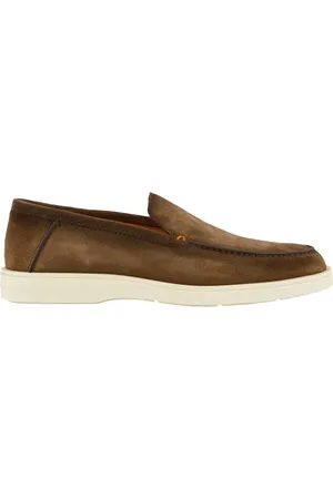 santoni Loafer - Heren Botanist Loafer Bruin - Gr. UK_10 - in - für Damen