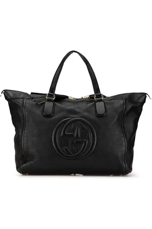 Gucci Crossbody Bags - 2000-2015 Large Leather Soho Zip Tote - Gr. unisize - in - für Damen