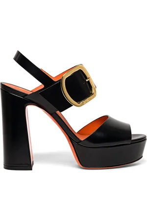 santoni Sandalen - Women?s leather highheel sandal - Gr. UK_3 - in - für Damen