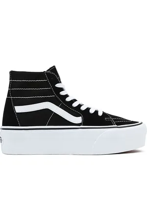 Vans Low-Top Sneaker - Sk8-hi Tapered Black/true White - Gr. US_7_5 - in - für Damen