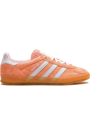 adidas Low-Top Sneaker - Gazelle Indoor W Wonder Clay/clear Pink/gum - Gr. US_5_5 - in - für Damen