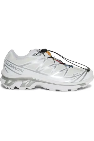 Salomon Low-Top Sneaker - Xt-6 Gtx White/white/ftw Silve - Gr. UK_10 - in - für Damen