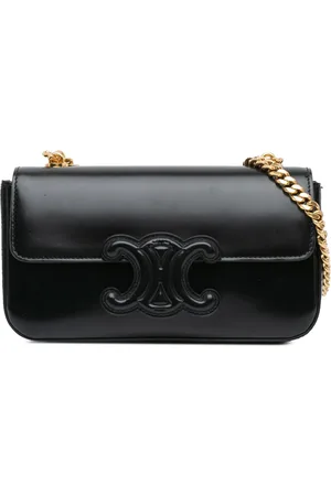 Céline Hobo Bags - 2022 Shiny Calfskin Claude Chain Shoulder Bag - Gr. unisize - in - für Damen