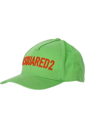 Dsquared2 Caps & Mützen - TECHNICOLOR SÄUREGRÜNE BASEBALLMÜTZE - Gr. ONE SIZE - in - für Damen