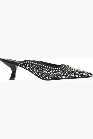 Liu Jo Hohe Schuhe - Sabot with rhinestones 