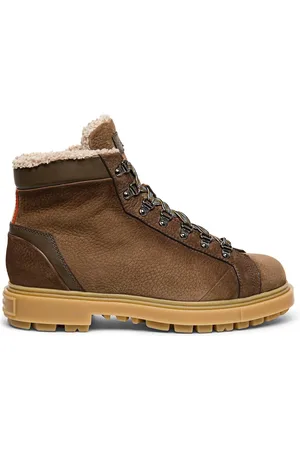 santoni Stiefel - Men?s nubuck hiking boot - Gr. UK_10_5 - in - für Damen