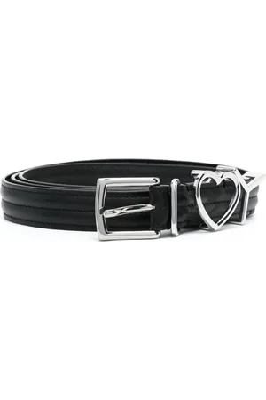 Y / PROJECT Gürtel - Wire Y Heart Belt 25 Mm Black/silver - Gr. ONE SIZE - in - für Damen