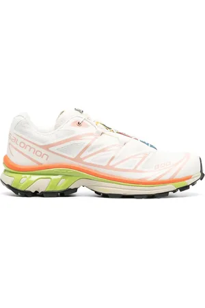 Salomon Low-Top Sneaker - Xt-6 Vanilla Ice/feather Gray/rose Cloud - Gr. UK_10 - in - für Damen