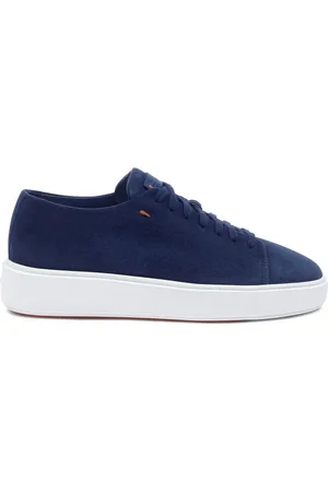 santoni Low-Top Sneaker - Women?s suede sneaker - Gr. UK_3 - in - für Damen