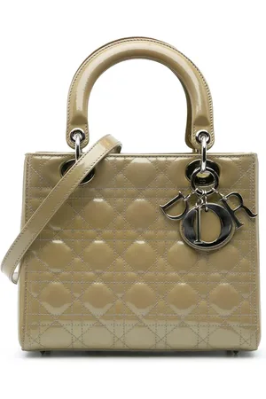 Dior Crossbody Bags - 2012 Medium Patent Cannage Lady Dior - Gr. unisize - in - für Damen