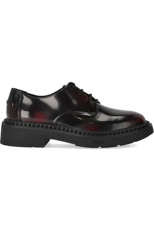 Ash Low-Top Sneaker - Mercury Black/Burgundy Lace-Up Shoe - Gr. 36_IT - in - für Damen