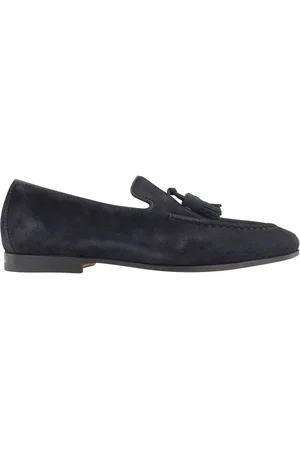 santoni Loafer - Suu00E8de Carlos Tassel Loafer - Gr. UK_10 - in - für Damen