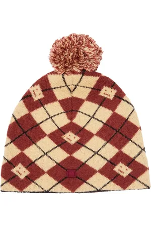 Acne Studios Caps & Mützen - Argyle Face Wool Blend Beanie - Gr. ONE SIZE - in - für Damen