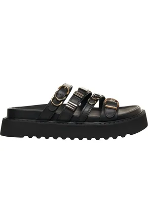 Pinko Slipper & Pantoletten - Leather sandals 