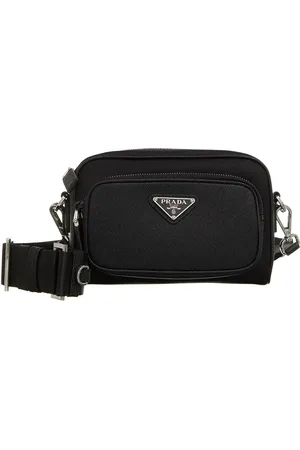 Prada Crossbody Bags - Re-Nylon Saffiano Leather Shoulder Bag - Gr. unisize - in - für Damen