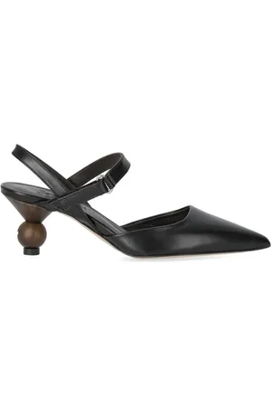 Max Mara Hohe Schuhe - Palo Black Slingback Pump - Gr. 36 (EU) - in - für Damen