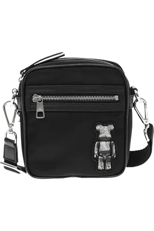 Neil Barrett Bauchtaschen - Bearbrick Logo Nylon Twill Crossboby Bag - Gr. ONE SIZE - in - für Damen