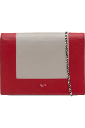 Céline Portemonnaies - 2017 Leather Frame Wallet on Chain - Gr. unisize - in - für Damen