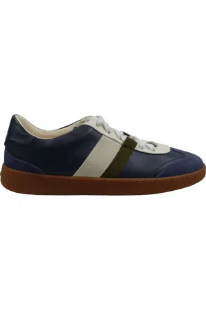 Salvatore Ferragamo Low-Top Sneaker - Sneakers Garda Low Navy - Gr. US_10 - in - für Damen