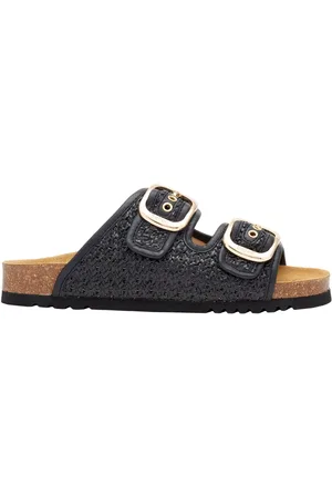 Scholl Sandalen - Footwear Noelle Raflea Slippers Zwart F3236 - Gr. 37 (EU) - in - für Damen