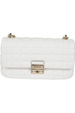 Michael Kors Crossbody Bags - Large Tribeca Quilted Chain Shoulder Bag White - Gr. unisize - in - für Damen