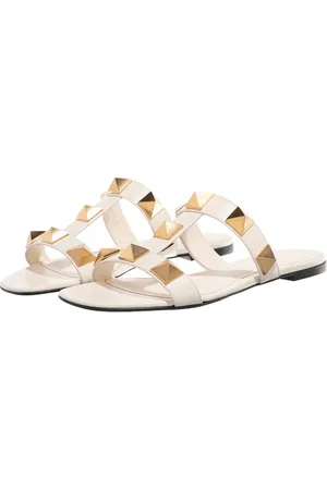 VALENTINO GARAVANI Slipper & Pantoletten - Roman Stud Slide Sandals - Gr. 35 (EU) - in - für Damen
