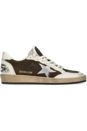 Golden Goose Low-Top Sneaker - Brown Ballstar Sneakers - Gr. 40 (EU) - in - für Damen