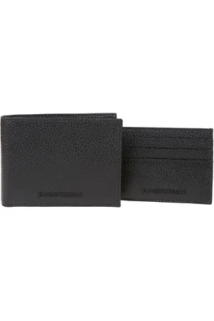 Emporio Armani Portemonnaies - Gift Box Wallet + Credit Carsd Holder Black - Gr. unisize - in - für Damen