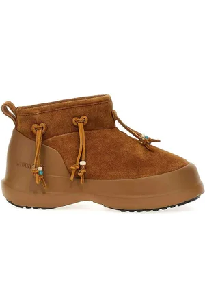 Moon Boot Low-Top Sneaker - Luna Beads Suede Low Boots - Gr. 38 (EU) - in - für Damen