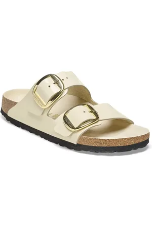 Birkenstock Sandalen - Sandals Shine Ecru - Gr. 36 (EU) - in - für Damen