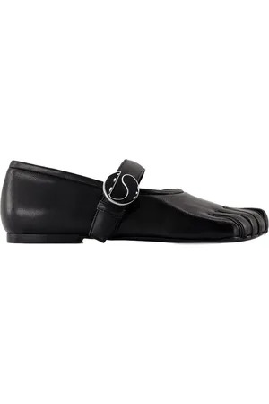 COPERNI Five-Toe Leather Ballerinas With Strap Detail - Gr. 36 (EU) - in