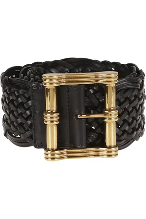 Etro Gürtel - Maxi Belt With Braided Workmanship And Bold Buckle - Gr. 75 - in - für Damen