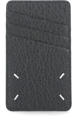 Maison Margiela Portemonnaies - Black Four Stitches Card Holder - Gr. unisize - in - für Damen