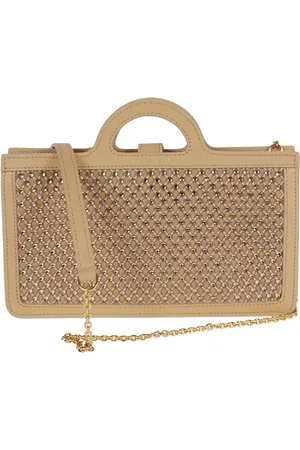 Marni Portemonnaies - Calfskin Long Wallet With Rhinestone Mesh - Gr. unisize - in - für Damen