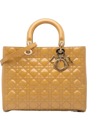 Dior Crossbody Bags - 2011 Large Patent Cannage Lady Dior - Gr. unisize - in - für Damen