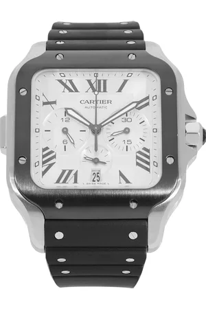 Cartier Uhren - Santos - Gr. unisize - in Grau - für Damen