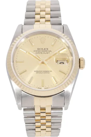 Rolex Uhren - Datejust - Gr. unisize - in Grau - für Damen
