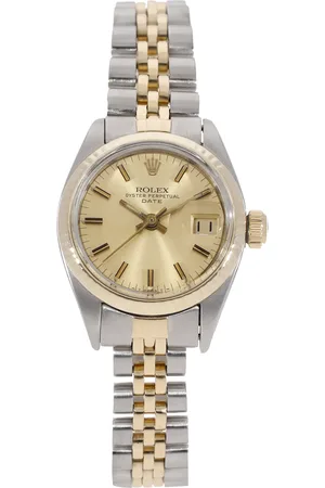Rolex Uhren - Datejust - Gr. unisize - in Grau - für Damen