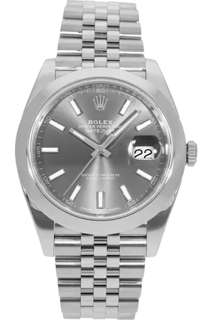 Rolex Uhren - Datejust - Gr. unisize - in Grau - für Damen