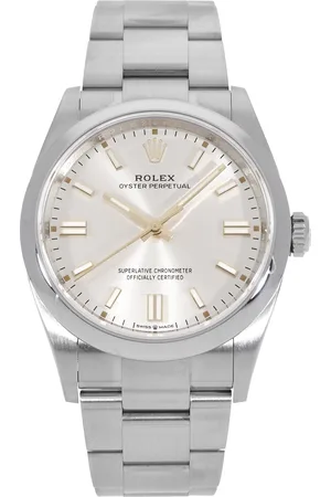 Rolex Uhren - Oyster Perpetual - Gr. unisize - in Grau - für Damen
