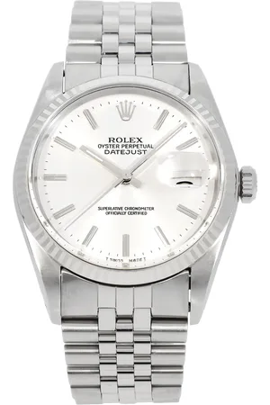 Rolex Uhren - Datejust - Gr. unisize - in Grau - für Damen