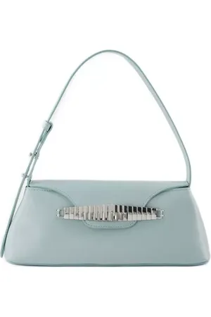 Elleme Shopper - Eva Hobo Bag - Turquoise - Leather - Gr. unisize - in - für Damen