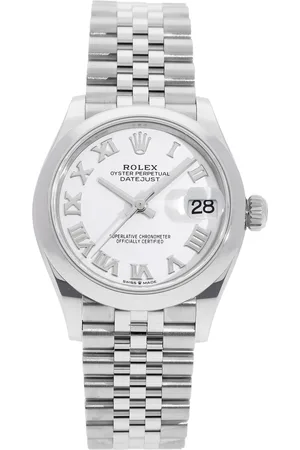 Rolex Uhren - Datejust - Gr. unisize - in Grau - für Damen