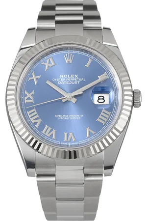 Rolex Uhren - Datejust - Gr. unisize - in Grau - für Damen
