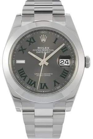 Rolex Uhren - Datejust - Gr. unisize - in Grau - für Damen