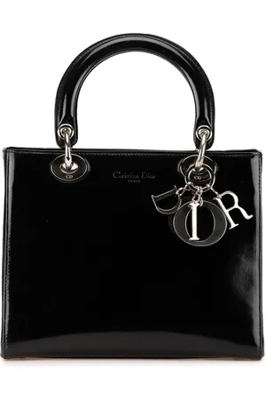Dior Crossbody Bags - 1997 Medium Patent Lady Dior - Gr. unisize - in - für Damen