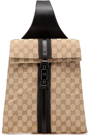 Gucci Rucksäcke - 2000-2015 GG Canvas Jackie Backpack - Gr. unisize - in - für Damen