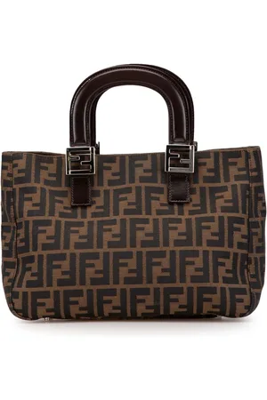 Fendi Crossbody Bags - 2000-2010 Small Zucca Canvas Twins Tote - Gr. unisize - in - für Damen
