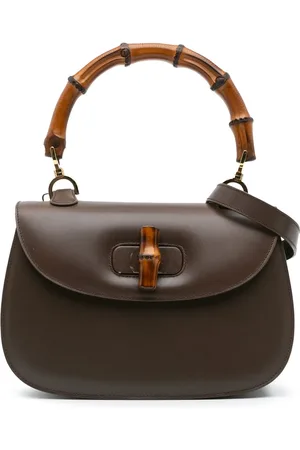 Gucci Crossbody Bags - 20th Calfskin Bamboo Night - Gr. unisize - in - für Damen