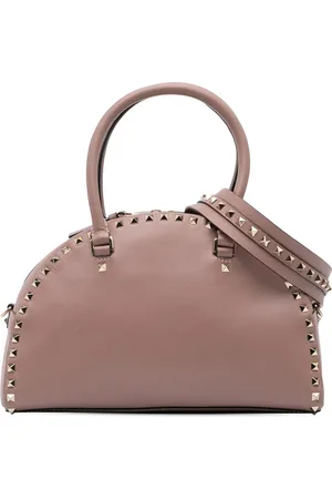 VALENTINO GARAVANI Crossbody Bags - 2018-2024 Leather Rockstud Dome Top Handle Bag - Gr. unisize - in - für Damen
